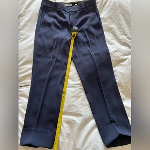 Vince Navy Relaxed Trousers Size 6- mid rise